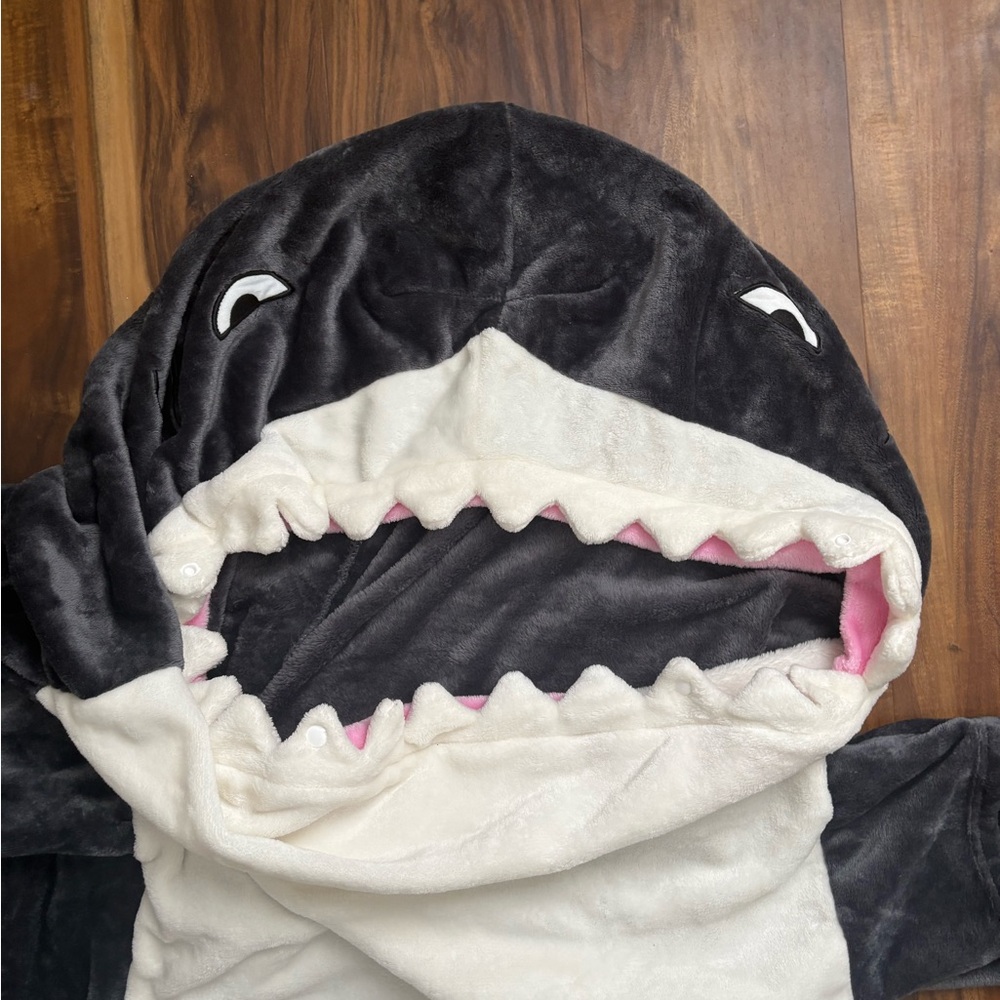 Shark Blanket Onesie - Picture 2 of 4